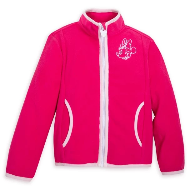 Disney Minnie Mouse Fleece Jacket For Kids 1 Disney Minnie Mouse Fleece Jacket For Kids