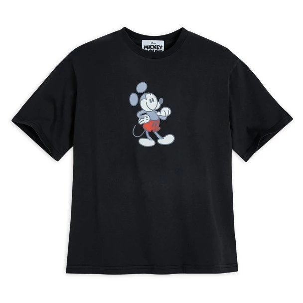Disney Mickey Mouse Genuine Mousewear T-Shirt For Women – Black 1 Disney Mickey Mouse Genuine Mousewear T-Shirt For Women – Black