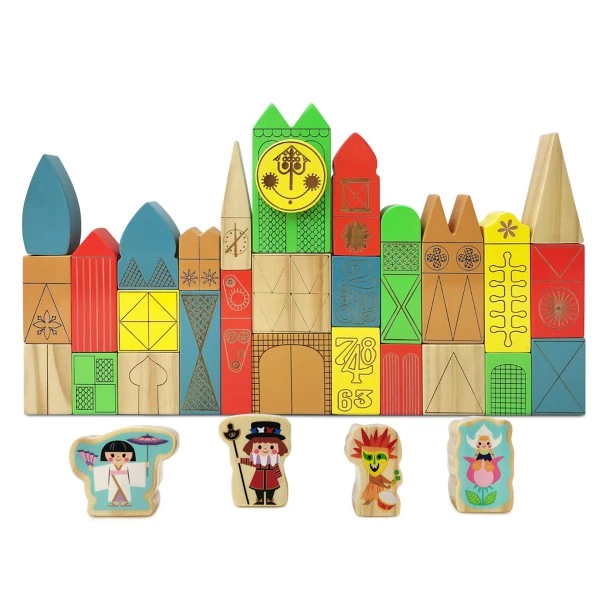 Disney It's A Small World Stacking Block Set 1 Disney It's A Small World Stacking Block Set