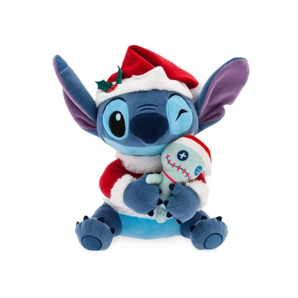 Disney Stitch Holiday Plush – Lilo & Stitch – Small 9 1/2'' 1 Disney Stitch Holiday Plush – Lilo & Stitch – Small 9 1/2''