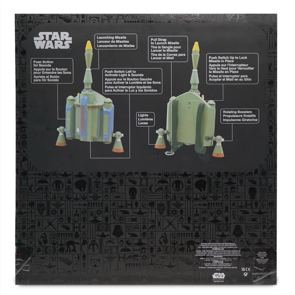 Disney Boba Fett Electronic Jet Pack Toy – Stars Wars: The Book Of Boba Fett 2 Disney Boba Fett Electronic Jet Pack Toy – Stars Wars: The Book Of Boba Fett - Image 2