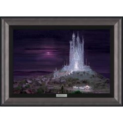 Disney Cinderella ''Glass Castle'' By Peter Ellenshaw Framed Canvas Artwork – Limited Edition