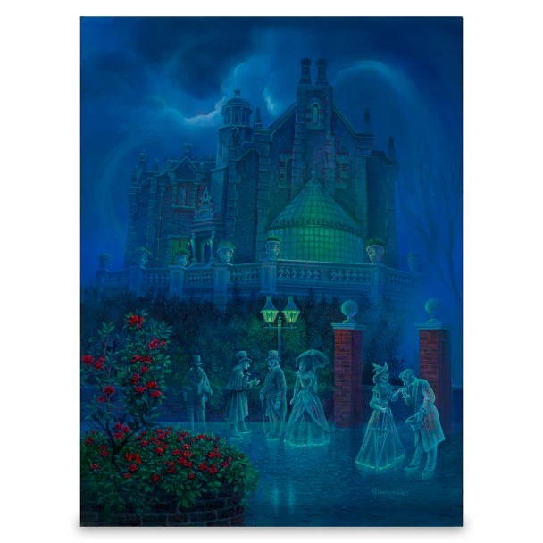 Disney The Haunted Mansion ''The Procession'' Giclée By Michael Humphries – Limited Edition 1 Disney The Haunted Mansion ''The Procession'' Giclée By Michael Humphries – Limited Edition