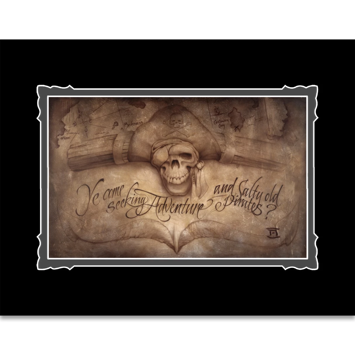 Disney Pirates Of The Caribbean ''High Seas Adventure'' Deluxe Print By Noah 1 Disney Pirates Of The Caribbean ''High Seas Adventure'' Deluxe Print By Noah