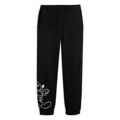 Disney Mickey Mouse Genuine Mousewear Sweatpants For Adults – Black