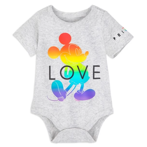 Disney Pride Collection Mickey Mouse Bodysuit For Baby 1 Disney Pride Collection Mickey Mouse Bodysuit For Baby