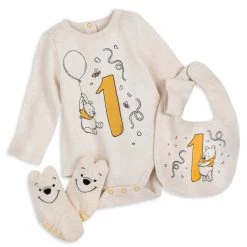Disney Winnie The Pooh First Birthday Layette Set