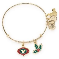 Disney Mickey Mouse Christmas Bangle By Alex And Ani