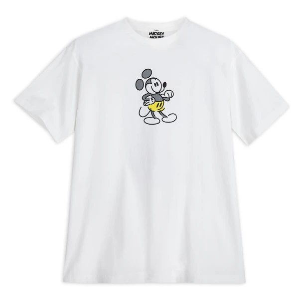 Disney Mickey Mouse Genuine Mousewear T-Shirt For Adults – White 1 Disney Mickey Mouse Genuine Mousewear T-Shirt For Adults – White