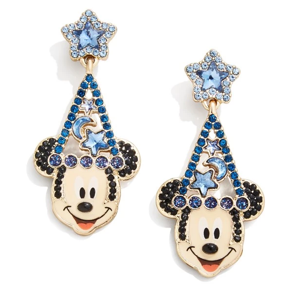 Disney Sorcerer Mickey Mouse Earrings By BaubleBar – Fantasia 1 Disney Sorcerer Mickey Mouse Earrings By BaubleBar – Fantasia