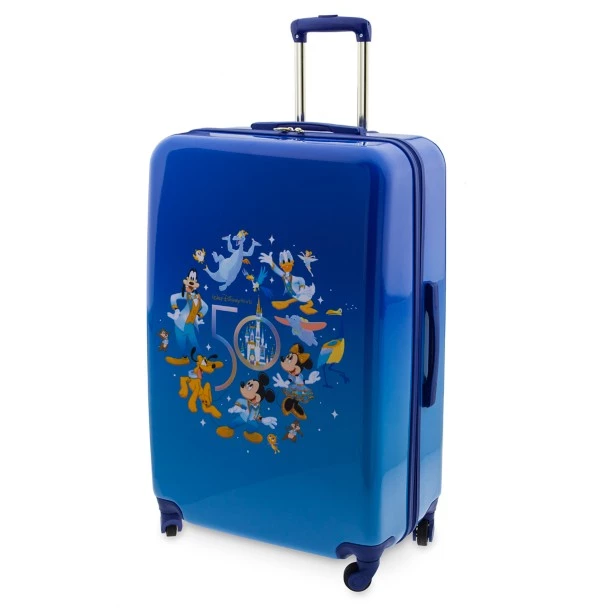 Walt Disney World 50th Anniversary Rolling Luggage – Large 1 Walt Disney World 50th Anniversary Rolling Luggage – Large