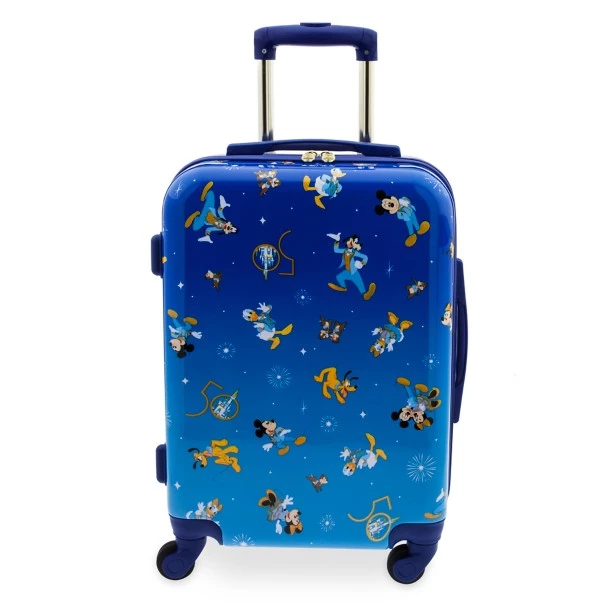 Walt Disney World 50th Anniversary Rolling Luggage – Small 2 Walt Disney World 50th Anniversary Rolling Luggage – Small - Image 2