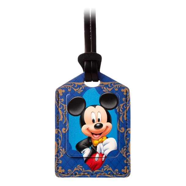 Disney Mickey Mouse Leather Luggage Tag – Personalizable 1 Disney Mickey Mouse Leather Luggage Tag – Personalizable