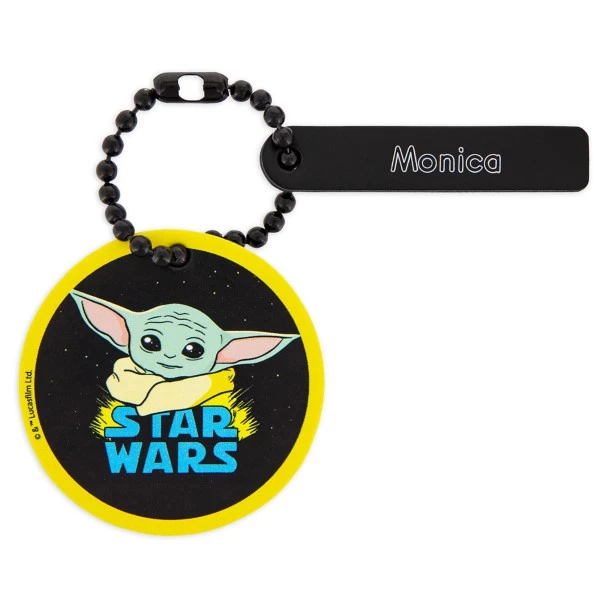 Disney The Child Tag By Leather Treaty – Star Wars: The Mandalorian – Personalized 2 Disney The Child Tag By Leather Treaty – Star Wars: The Mandalorian – Personalized - Image 2