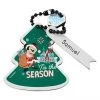 Disney Santa Mickey Mouse Tree Bag Tag By Leather Treaty – Personalized