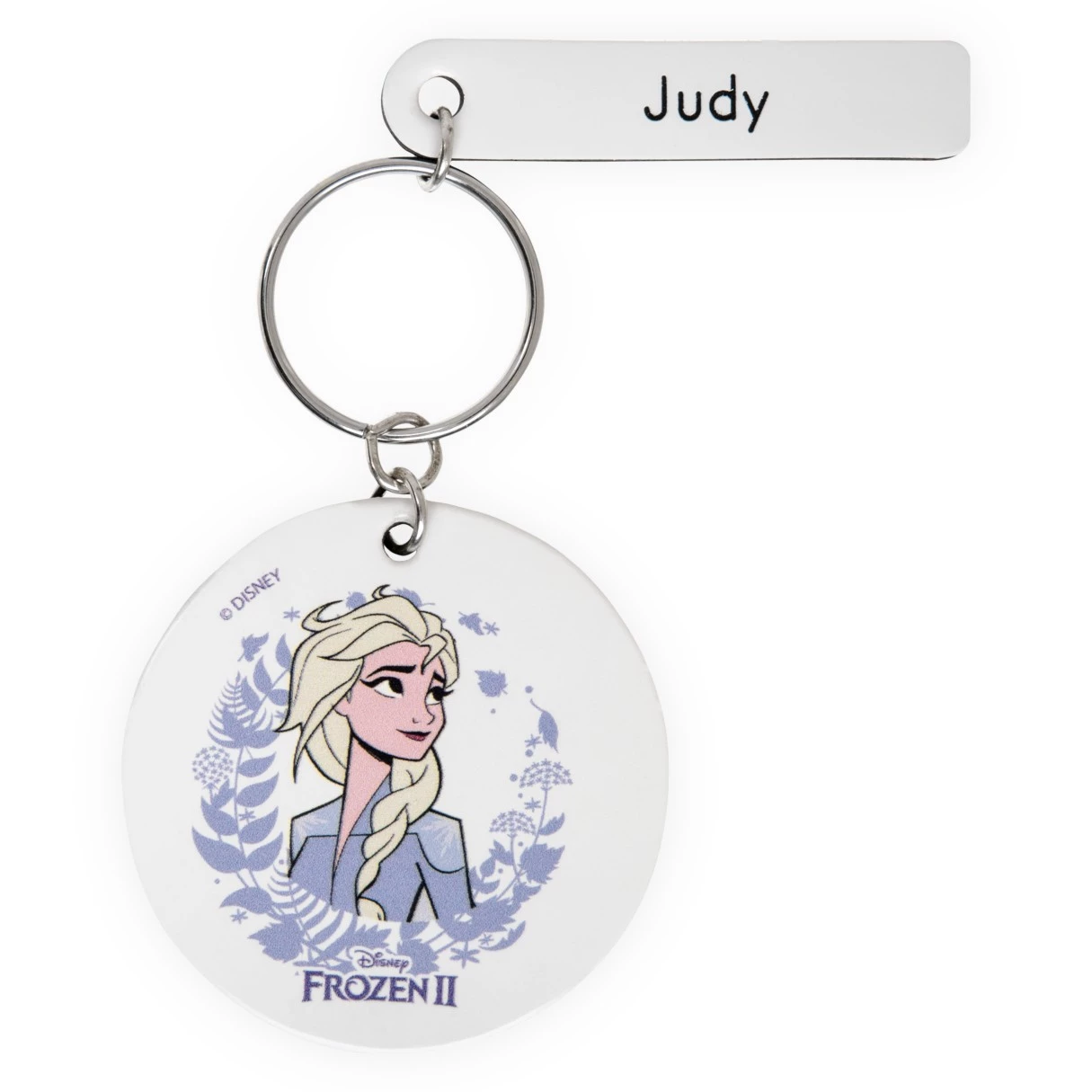 Disney Elsa Keychain By Leather Treaty – Frozen 2 – Personalized 1 Disney Elsa Keychain By Leather Treaty – Frozen 2 – Personalized