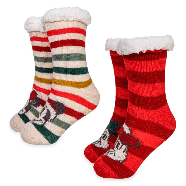 Disney Mickey Mouse And Friends Christmas Sock Set For Adults 1 Disney Mickey Mouse And Friends Christmas Sock Set For Adults