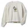 Disney Mickey Mouse Genuine Mousewear Pullover Sweatshirt For Women – White