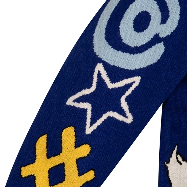 Disney Donald Duck Pullover Knit Sweater For Adults 5 Disney Donald Duck Pullover Knit Sweater For Adults - Image 5