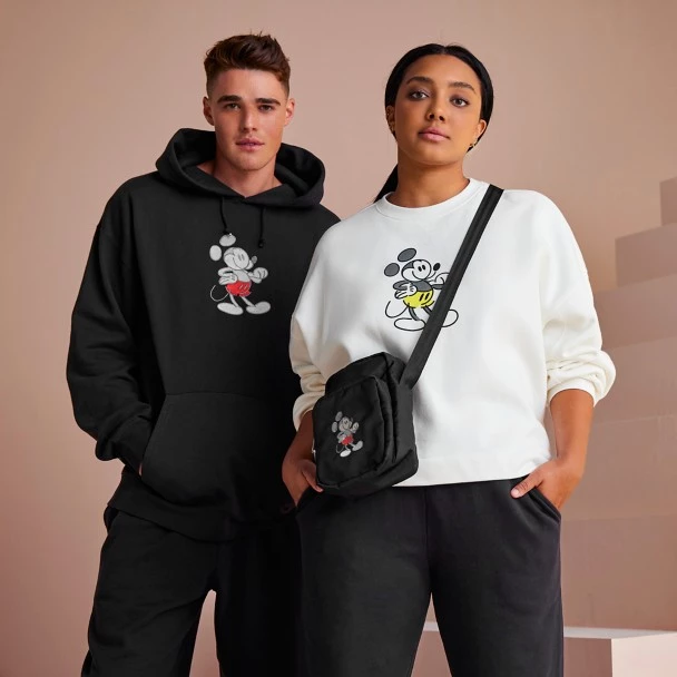 Disney Mickey Mouse Genuine Mousewear Pullover Sweatshirt For Women – White 2 Disney Mickey Mouse Genuine Mousewear Pullover Sweatshirt For Women – White - Image 2