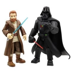 Disney Darth Vader And Obi-Wan Kenobi Action Figure Set β Star Wars Toybox