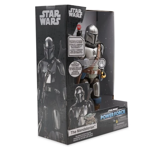Disney The Mandalorian Talking Action Figure – Star Wars: The Mandalorian 9 Disney The Mandalorian Talking Action Figure – Star Wars: The Mandalorian - Image 9