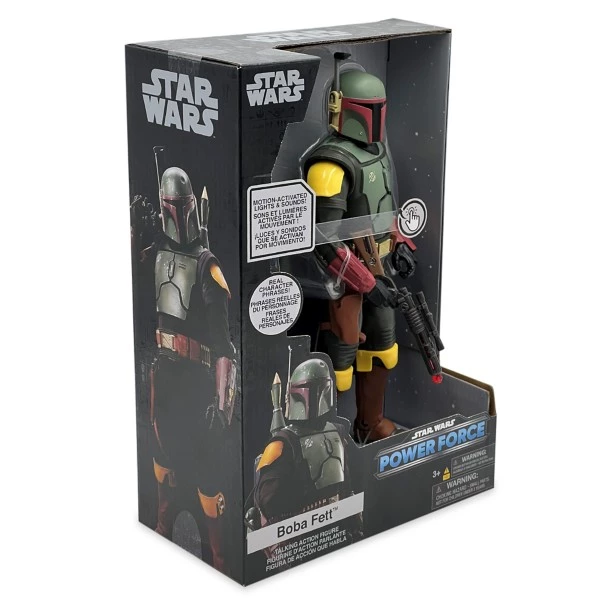 Disney Boba Fett Talking Action Figure – Star Wars Power Force – 10'' H 8 Disney Boba Fett Talking Action Figure – Star Wars Power Force – 10'' H - Image 8
