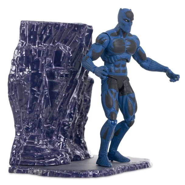Disney Black Panther (Comic Colors) Action Figure – Marvel Select By Diamond – 7'' 7 Disney Black Panther (Comic Colors) Action Figure – Marvel Select By Diamond – 7'' - Image 7