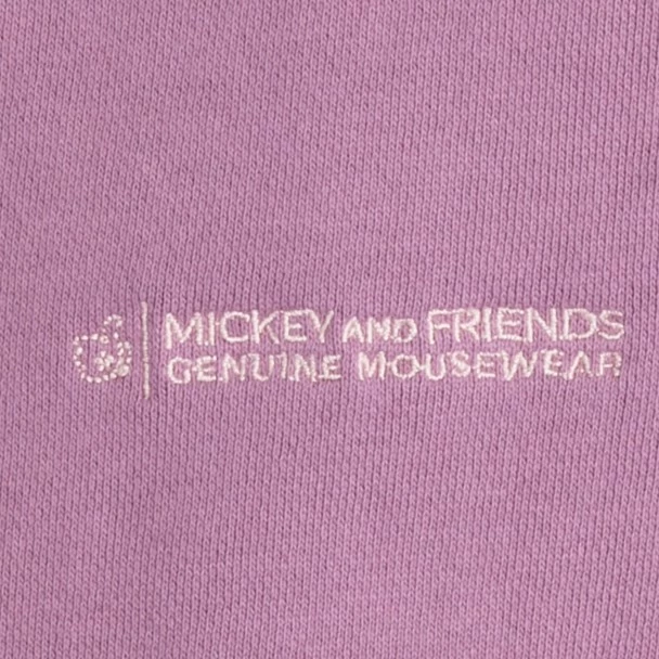 Disney Mickey Mouse Genuine Mousewear Pullover Hoodie For Adults – Plum 3 Disney Mickey Mouse Genuine Mousewear Pullover Hoodie For Adults – Plum - Image 3