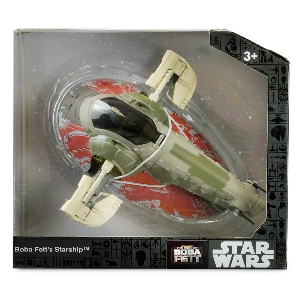 Disney Boba Fett Starship Die Cast Vehicle – Star Wars: The Book Of Boba Fett 5 Disney Boba Fett Starship Die Cast Vehicle – Star Wars: The Book Of Boba Fett - Image 5