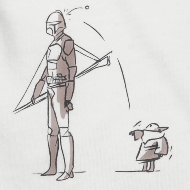 Disney Mandalorian ''Strong With The Force'' Raglan T-Shirt For Kids 2 Disney Mandalorian ''Strong With The Force'' Raglan T-Shirt For Kids - Image 2