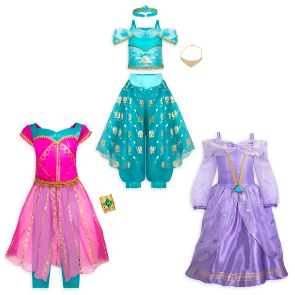 Disney Jasmine Costume Set For Kids 1 Disney Jasmine Costume Set For Kids