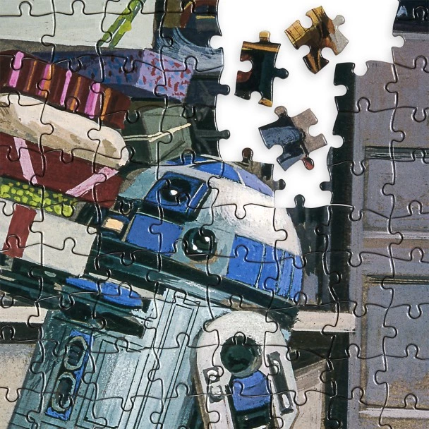 Disney Star Wars Holiday Four-Pack Puzzle Set 3 Disney Star Wars Holiday Four-Pack Puzzle Set - Image 3